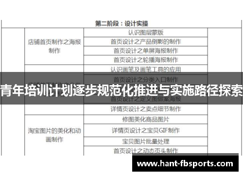 青年培训计划逐步规范化推进与实施路径探索